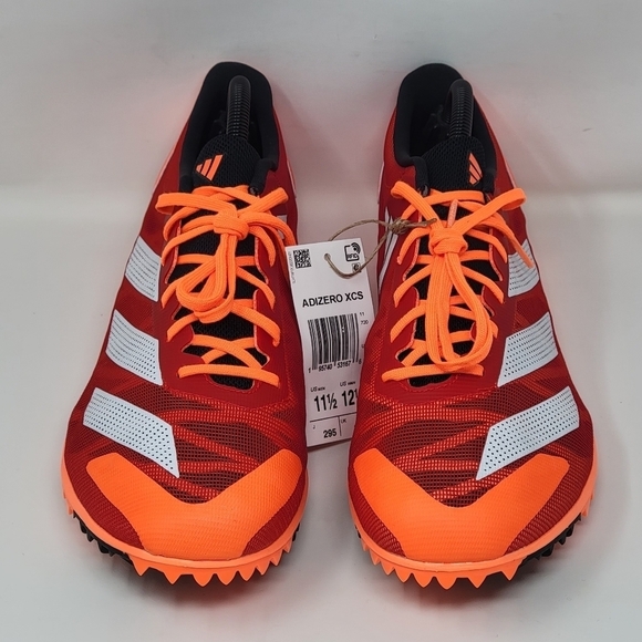 Adidas Adizero XCS Spikes Red VIVRED Track Running GY8420 Men's Size 11.5 New - Picture 6 of 11